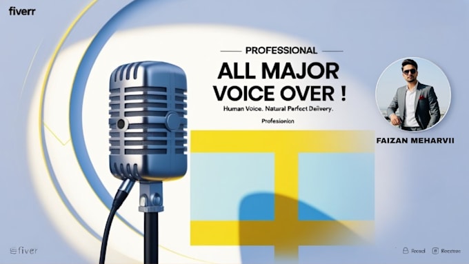 record professional voice overs in all major languages