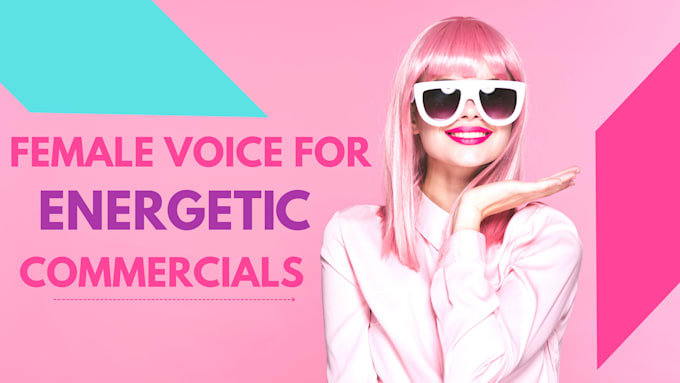 create a commercial voice over
