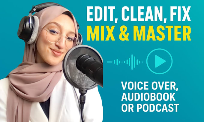do professional audio editing and noise reduction