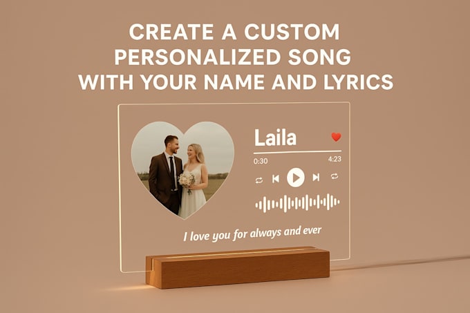 create a custom personalized song with your name and lyrics