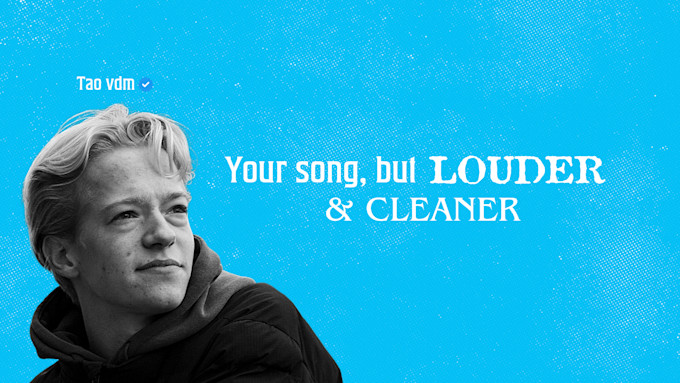master your song for loudness, clarity and balance