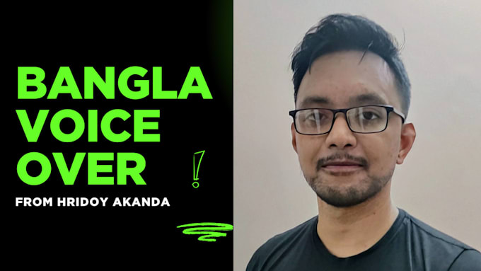 record professional bengali voice over