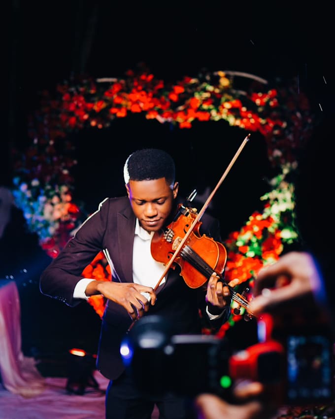record hq violin or strings for you, personal violinist