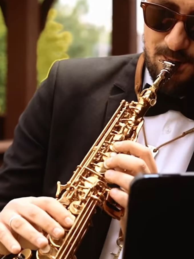 record soprano saxophone solo with your tracks