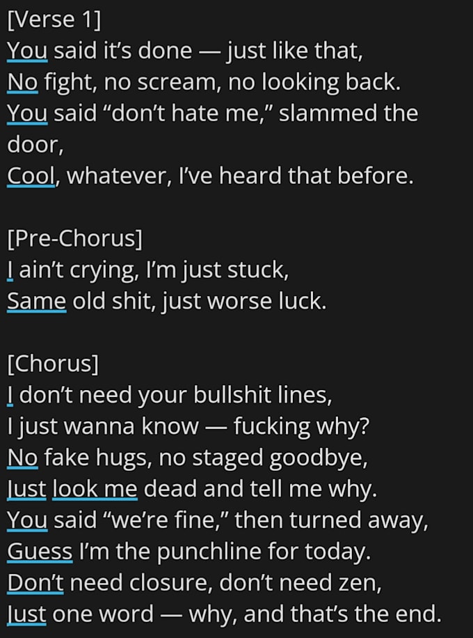 turn your story into a song worth remembering
