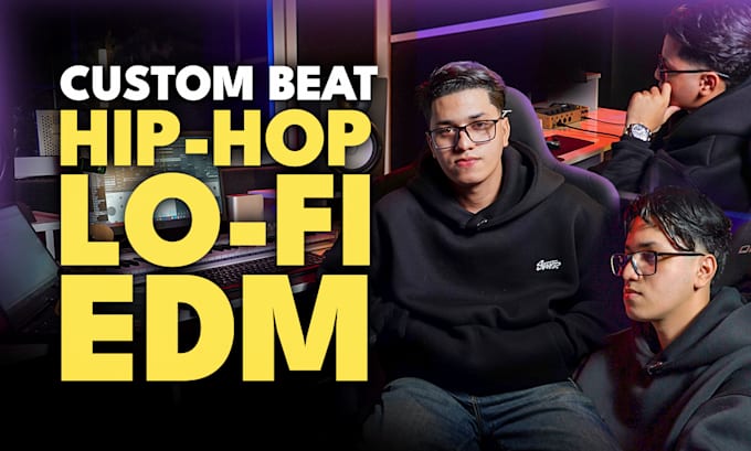 create professional hip hop, lofi or edm beats