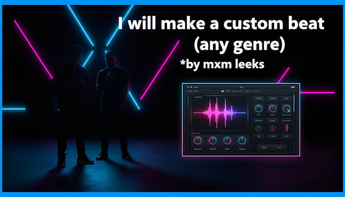 make a custom beat for you any genre rap underground rnb etc