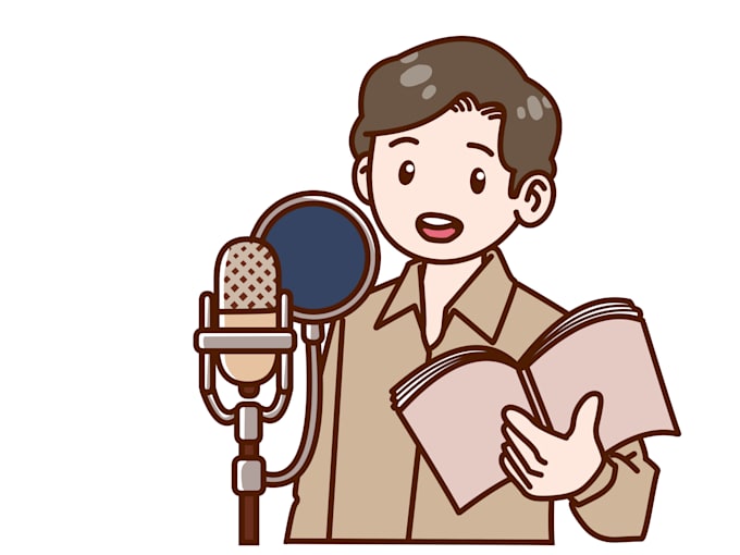provide a dynamic male character voice