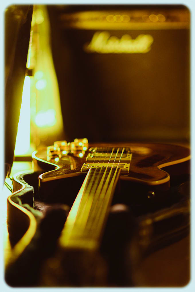 record electric guitar for your song