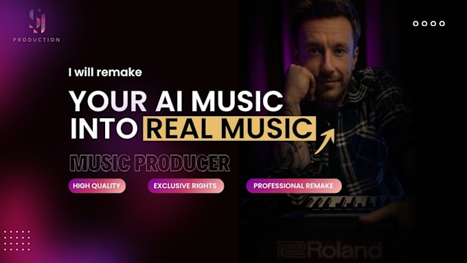 professionally remake and produce your ai generated song