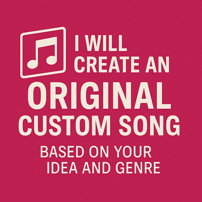 create an original song based on your idea, blind box style