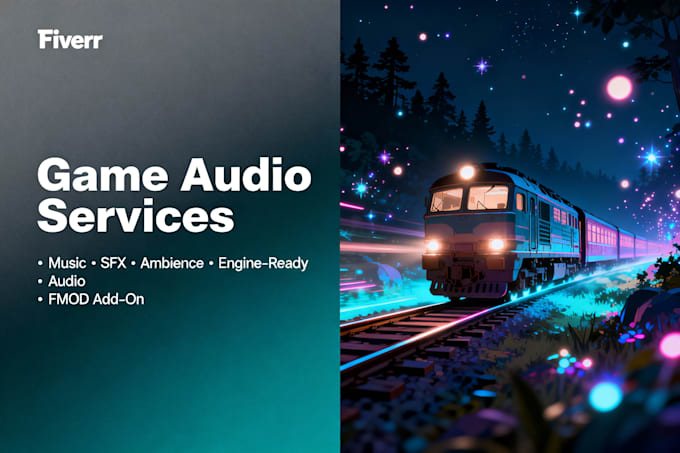 create immersive game music and sound design