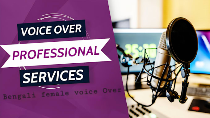record professional bengali voice over