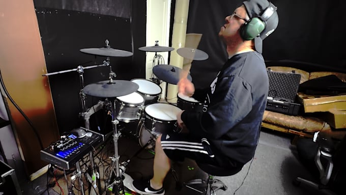 record midi drums for extreme metal