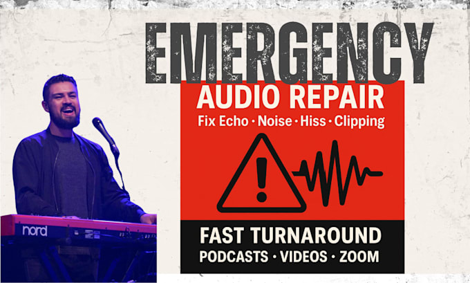 clean up and fix your messy audio fast