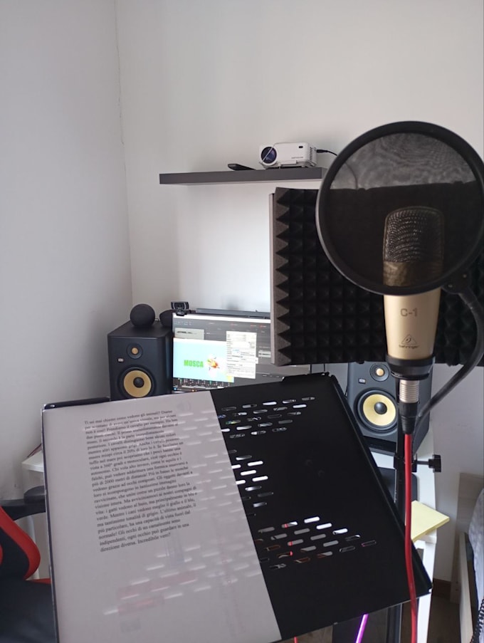record your female characters voice tracks