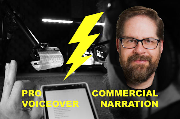 record a human commercial voice over