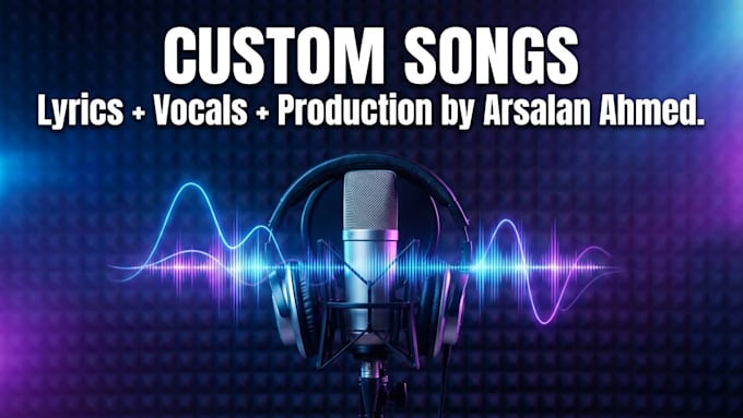 make a custom song for any occasion with original lyrics