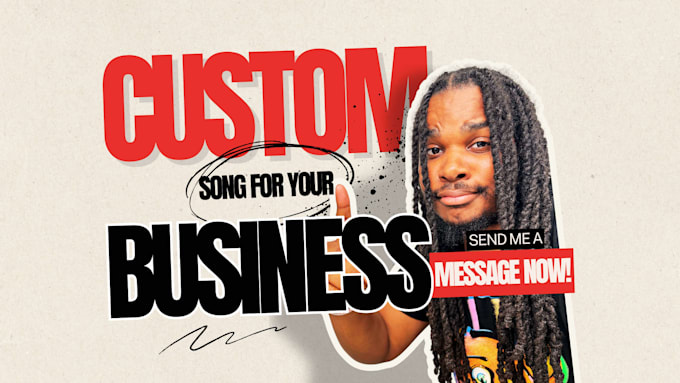 create a rnb or rap song for your business