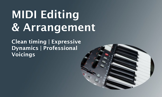 edit and enhance your midi tracks with professional results