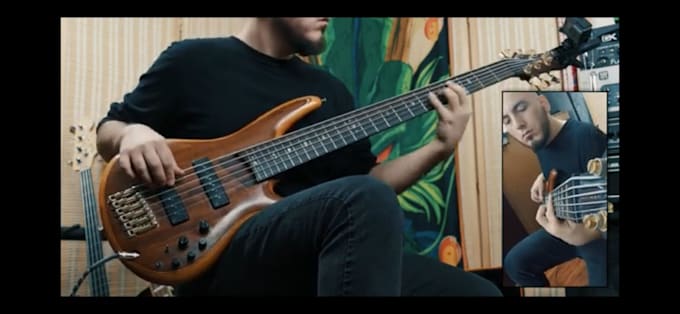 record a professional bass guitar for your song