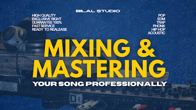 mixing and mastering your song professionally