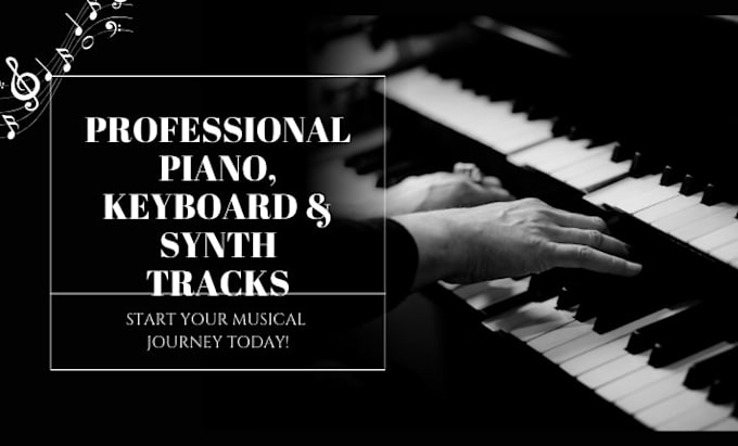 record professional piano and hammond organ, or keyboards for your song or synth
