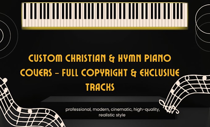 compose and arrange christian hymn and piano sheet music with full copyright