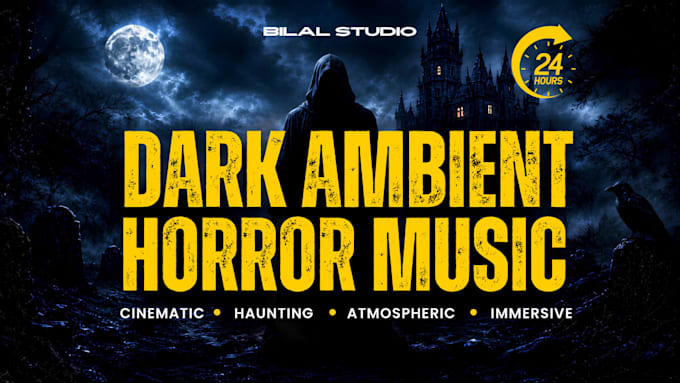 produce dark ambient horror music and soundscape
