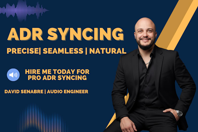 sync adr professionally for film, TV, or youtube content
