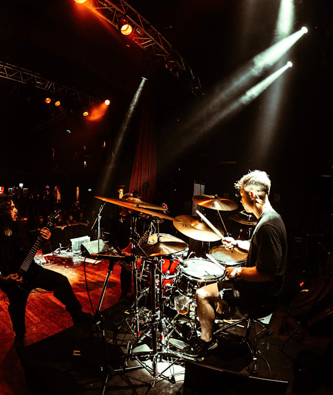 record midi drums for your music project