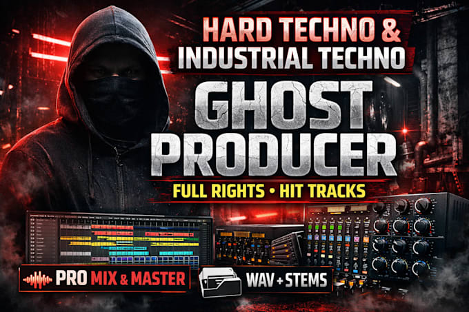 mix and master your dubstep track, techno hardcore, party music for you