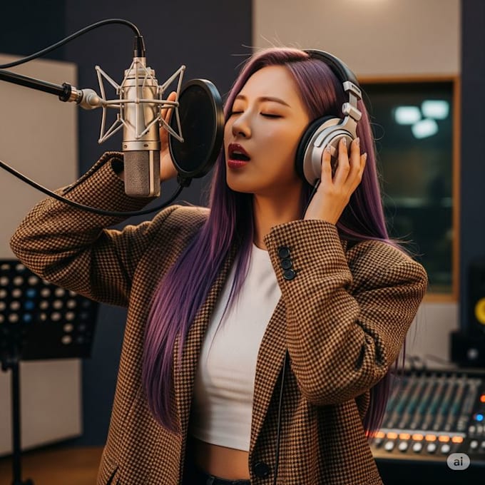 write pop lyrics and record professional pop vocals