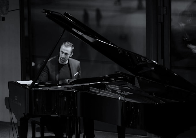 compose a cinematic piano soundtrack or cover