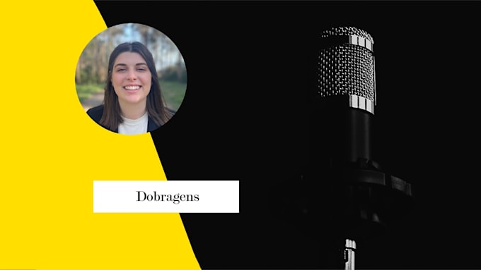 darei voz as suas personagens