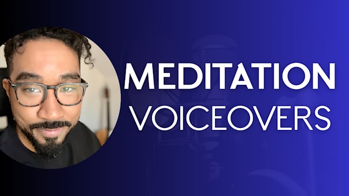 do a guided meditation, affirmation, or yoga voice over