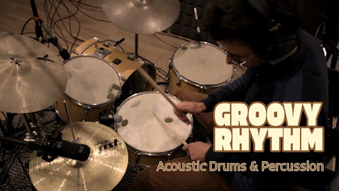 record and mix acoustic drums to fit your song