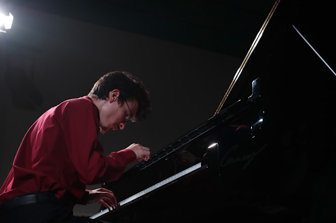 create a piano track for your song