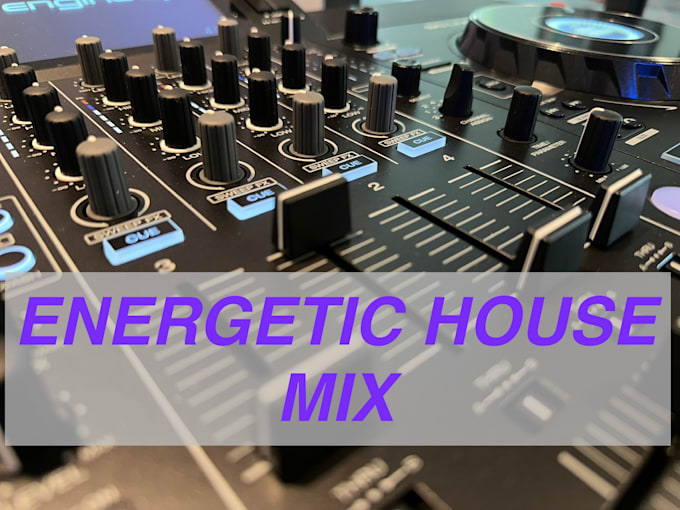 create an energetic house dj mix suited to parties and workouts