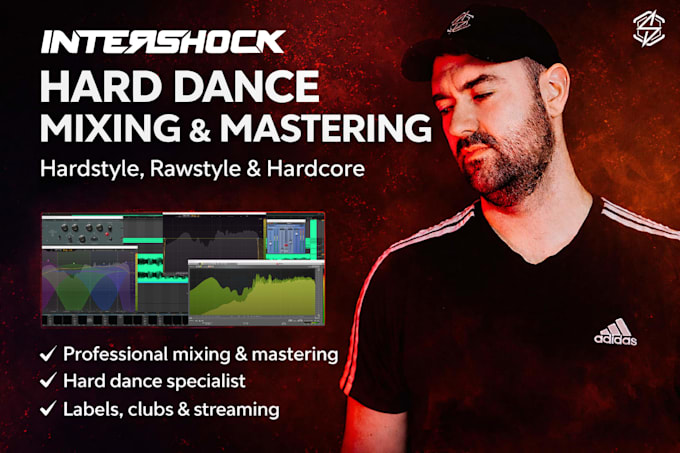 professionally mix and master your hard dance track