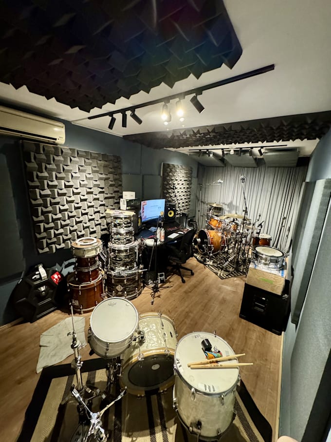 professional drum recording for your song