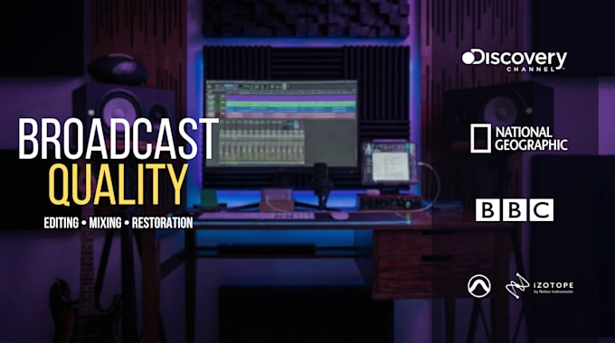 edit and mix your podcast to broadcast quality standards