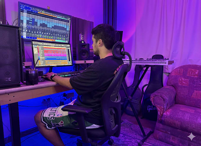 produce a professional custom trap, drill, rnb beat