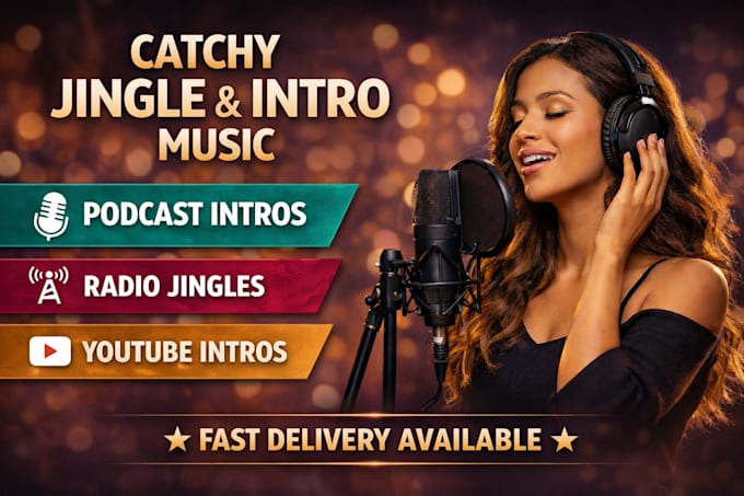 Sample Radio Intro Create a catchy podcast intro radio jingle and youtube intro by ...