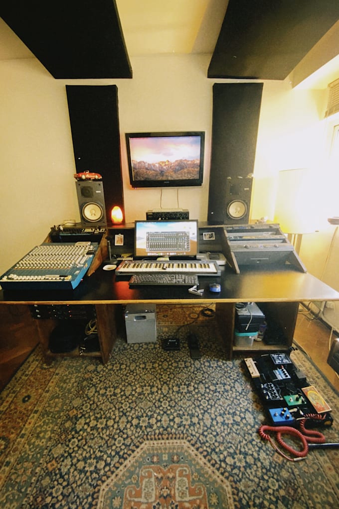 mix and master your song using analog outboard gear