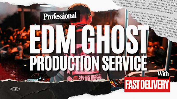 be your professional edm ghost producer, bass, dance, pop, and dubstep