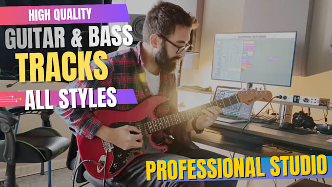 be your sessionist and record tracks in a pro studio