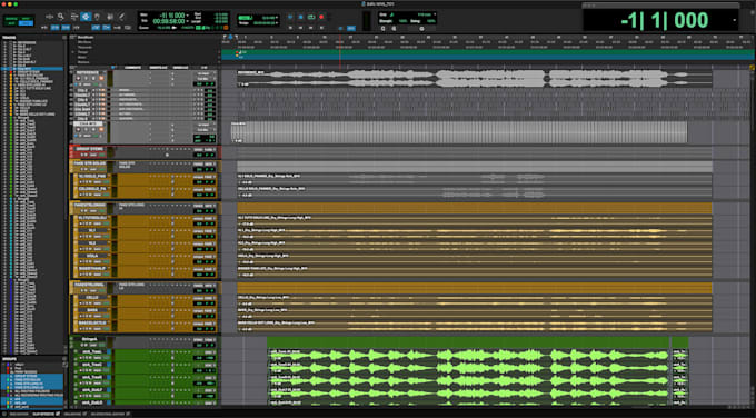 prepare a scoring stage ready pro tools session