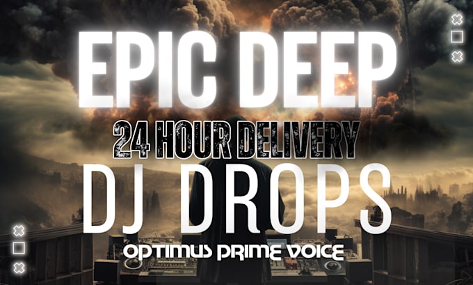 produce deep dj drops within 24h
