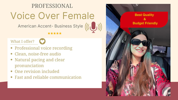 record a professional voiceover for youtube narrations